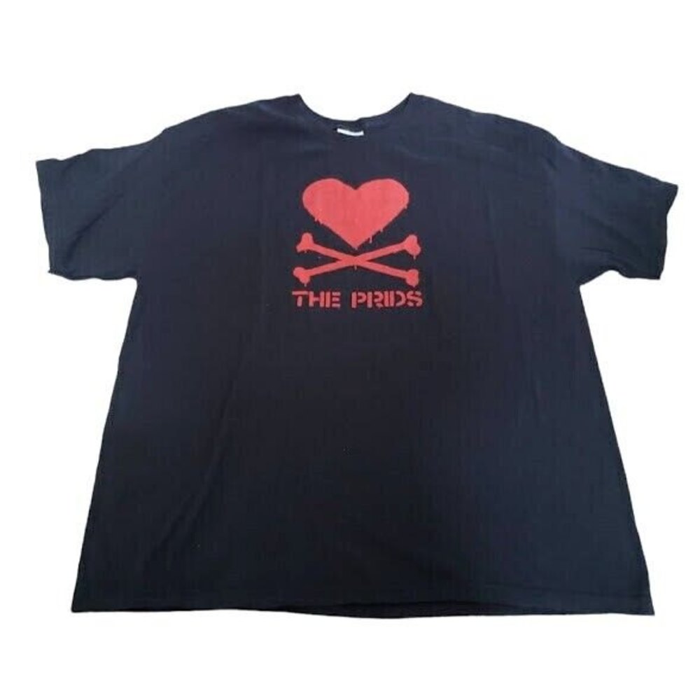 THE PRIDS Rock Band T-Shirt Black Imagine Bleed The Same Tour Adult Size XL